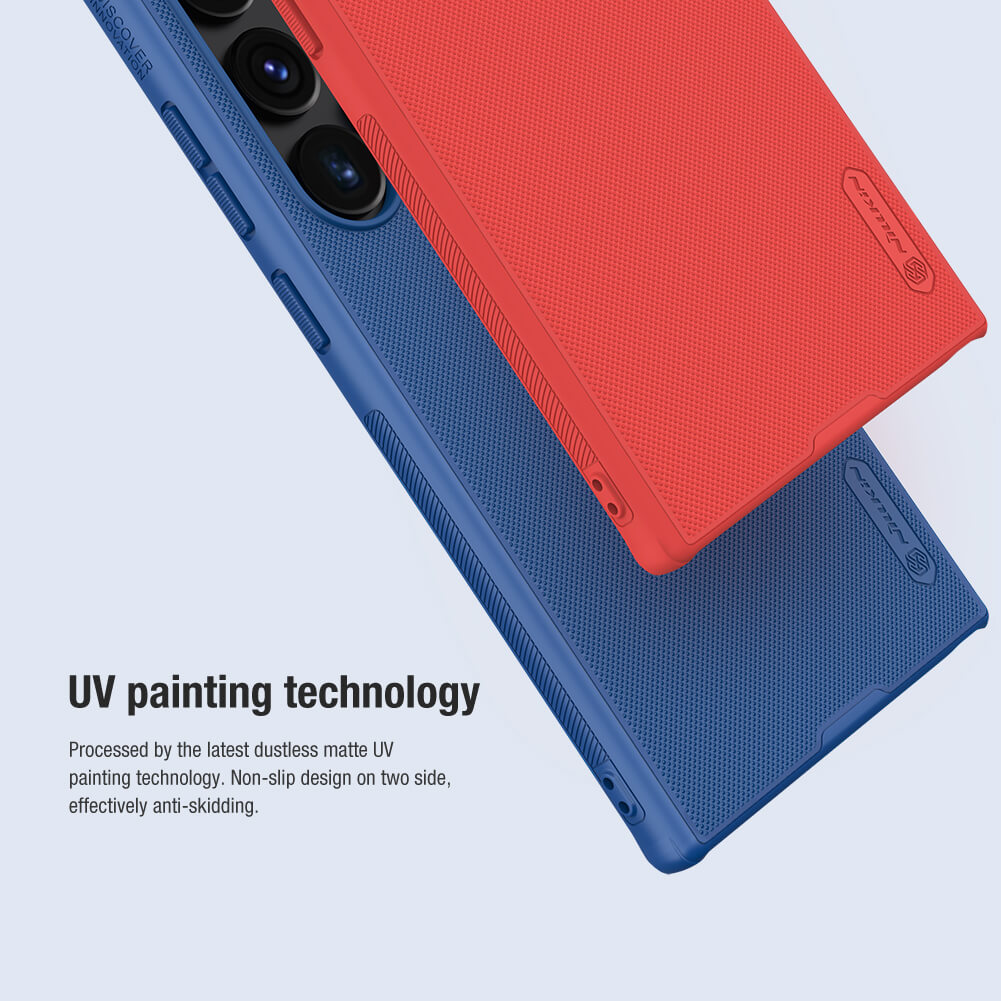 Samsung Cover | Nilkin Frosted Shield Pro Case for Galaxy S24 Series – Durable &amp; Shockproof.