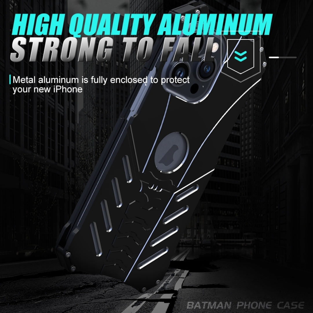  High quality metal iPhone case with drop protection and sleek, modern edges for iphone 15 pro max cover