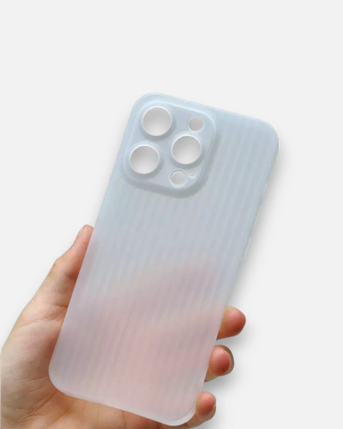 iPhone Cover | Groove Thin Case for iPhone 16 Series – Ultra-Thin, Semi-Transparent, Lightweight