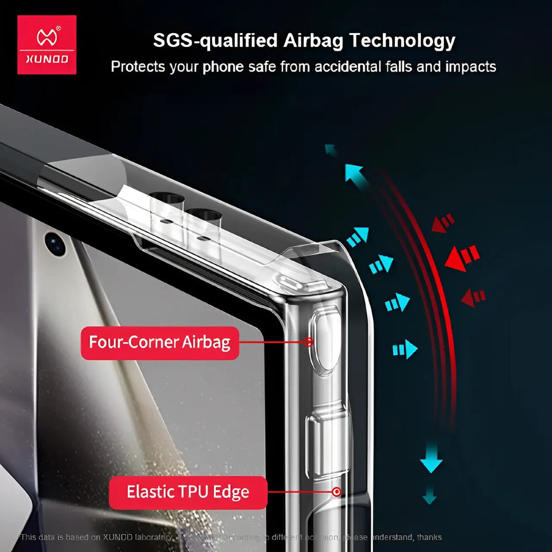 s24 ultra cases india with airbag shock protection and TPU edges displayed with impact protection samsung covers