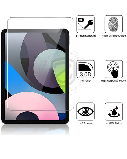 High quality 3.0D curved tempered glass for tablets, featuring bubble free installation and enhanced touch sensitivity for durability.