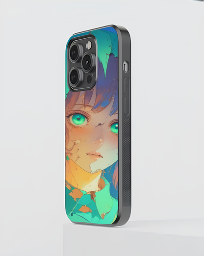 Surreal Face iPhone Case – Artistic Female Aesthetic Back Cover for iPhones