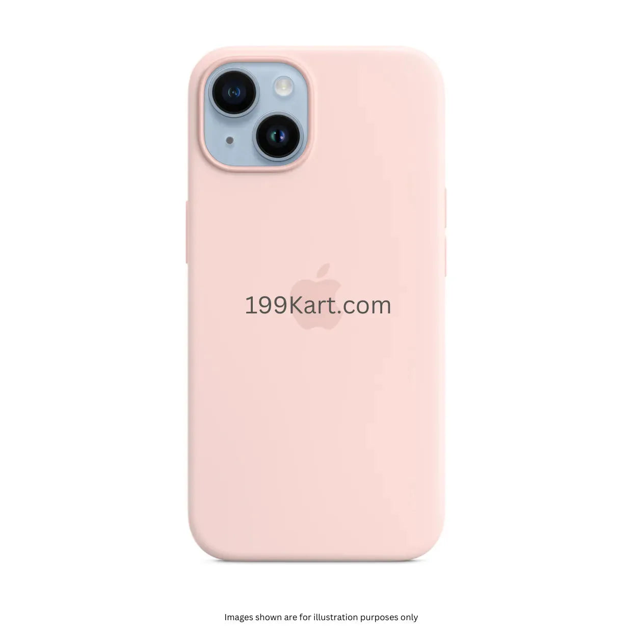light pink apple cover, iphone cover 14 with MagSafe compatibility for a stylish and soft-touch feel