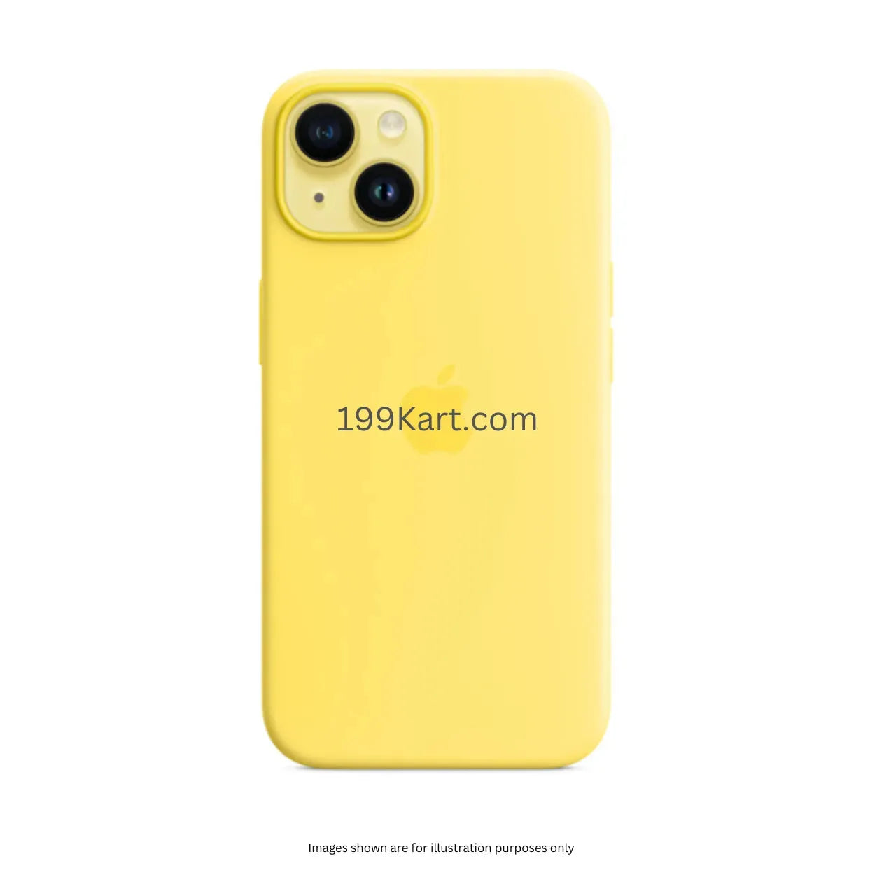Bright yellow apple cover, iphone case 14 with MagSafe for stylish protection