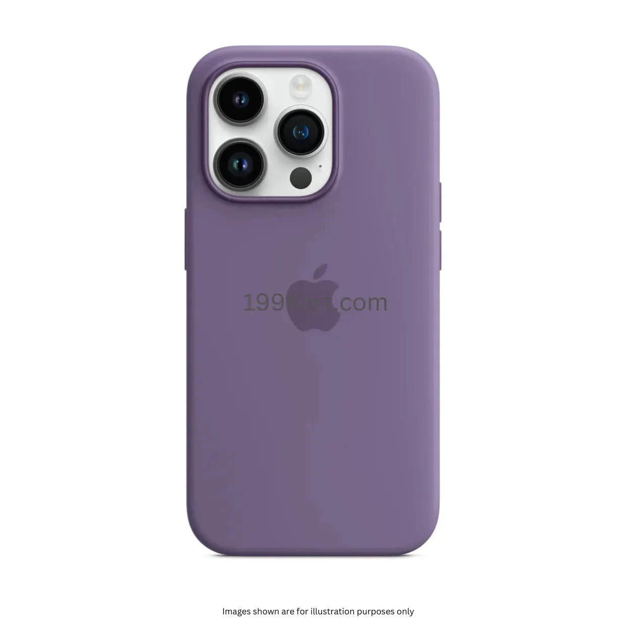 Mauve silicone iPhone case with a soft-touch finish, 14 pro max cover designed for durability and style