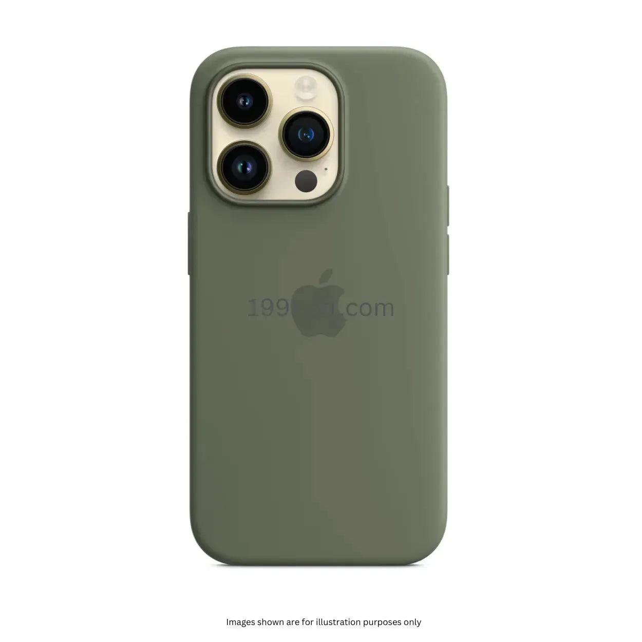 Slate grey silicone iPhone case, modern and understated, designed for sleek protection for 14 pro max back cover