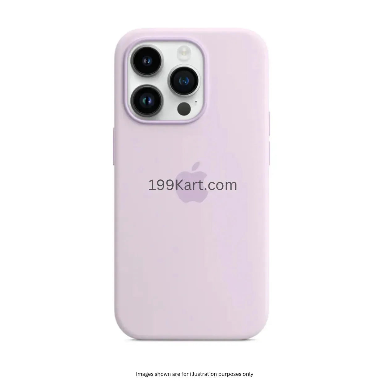 Light lavender iPhone case, sleek and soft to the touch, subtle for 14 pro max back cover