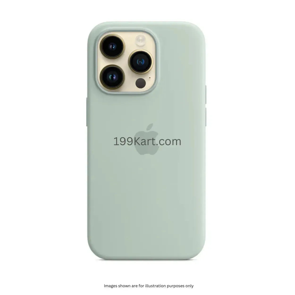 Pastel sky blue iPhone case, 14 pro max cover smooth silicone texture for enhanced grip