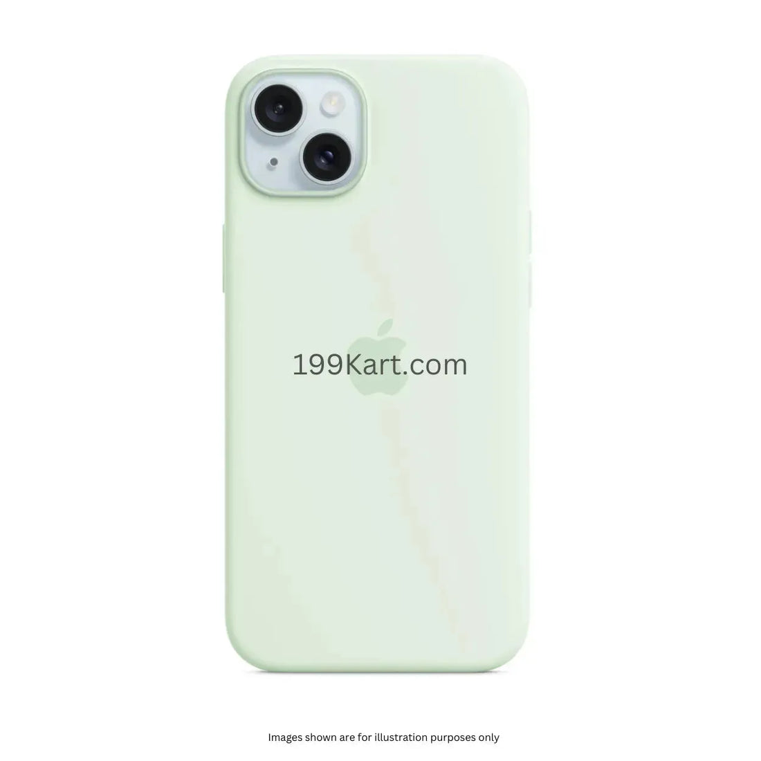 Light Green Silicone iPhone Case for iphone 15 cover with MagSafe Soft touch silicone mobile cover in a refreshing light green shade. Designed for a snug fit with MagSafe compatibility