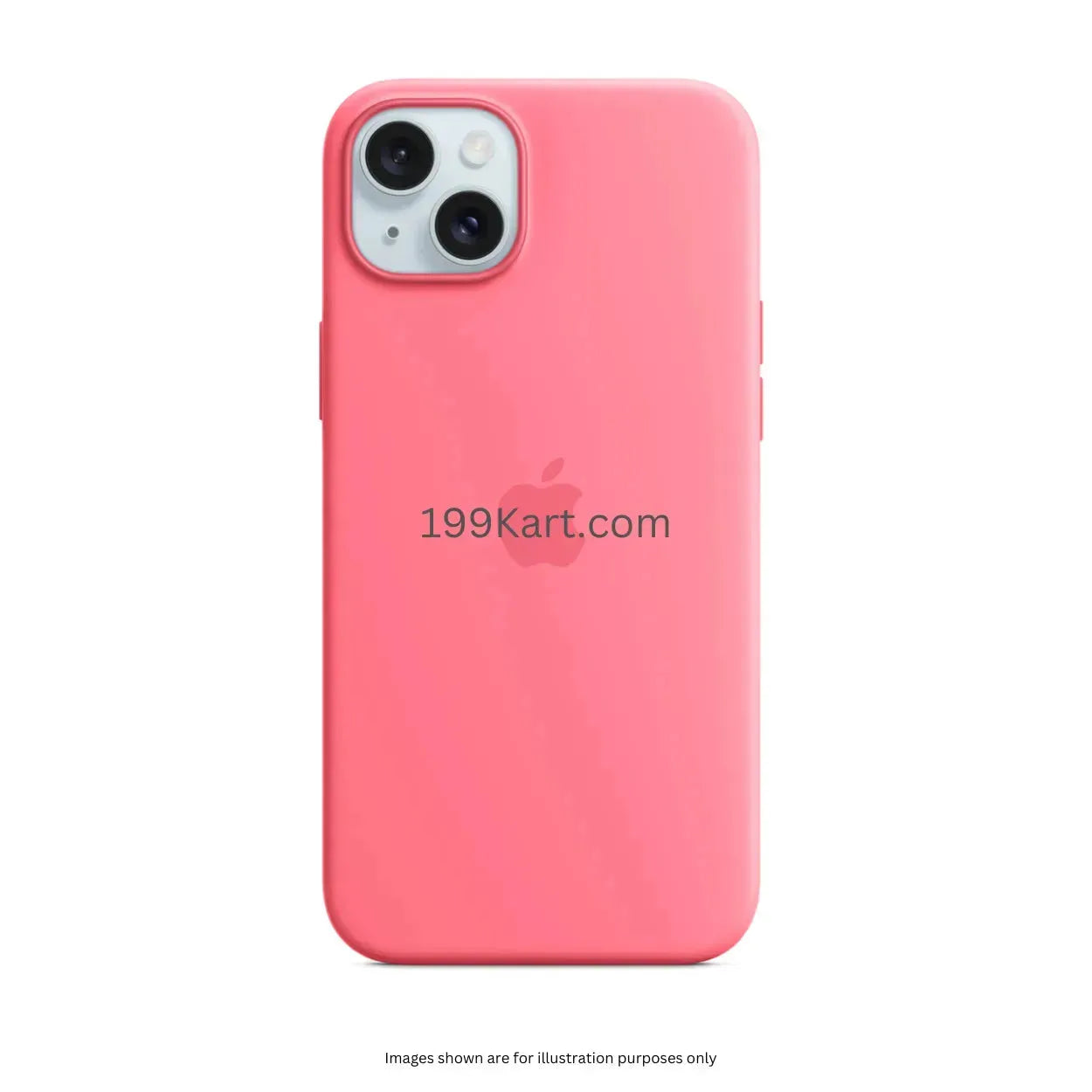 Bubblegum pink iPhone case, iphone 15 case cover featuring a silky, soft-touch finish that offers both comfort and protection 