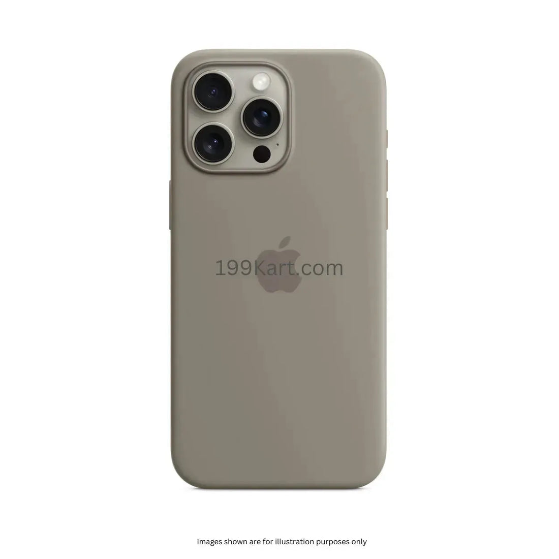 Sleek graphite gray iPhone cover for iphone 15 pro cover featuring a minimalist silicone finish and MagSafe functionality