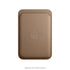 Premium brown FineWoven Apple wallet with MagSafe,card holder offering secure card storage and seamless magnetic attachment.