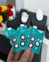 A collection of iPhone 16 Pro Max iphone camera lens in a stylish rainbow finish, compatible with different phone cases