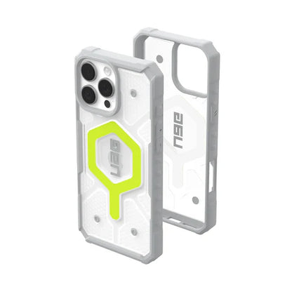 UAG Pathfinder Clear iPhone Cover – For iPhone 16 Series | MagSafe Compatible &amp; Military-Grade Protection