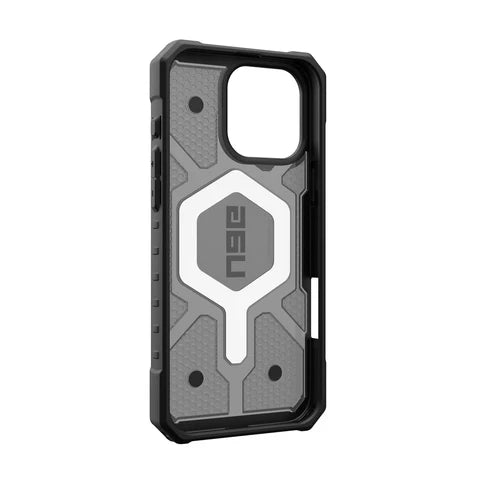 front view of the UAG military grade Iphone cover with magsafe support for iphone 16 pro max cover 