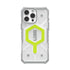  military grade white UAG iPhone case with MagSafe compatibility emphasizing its rugged design.
