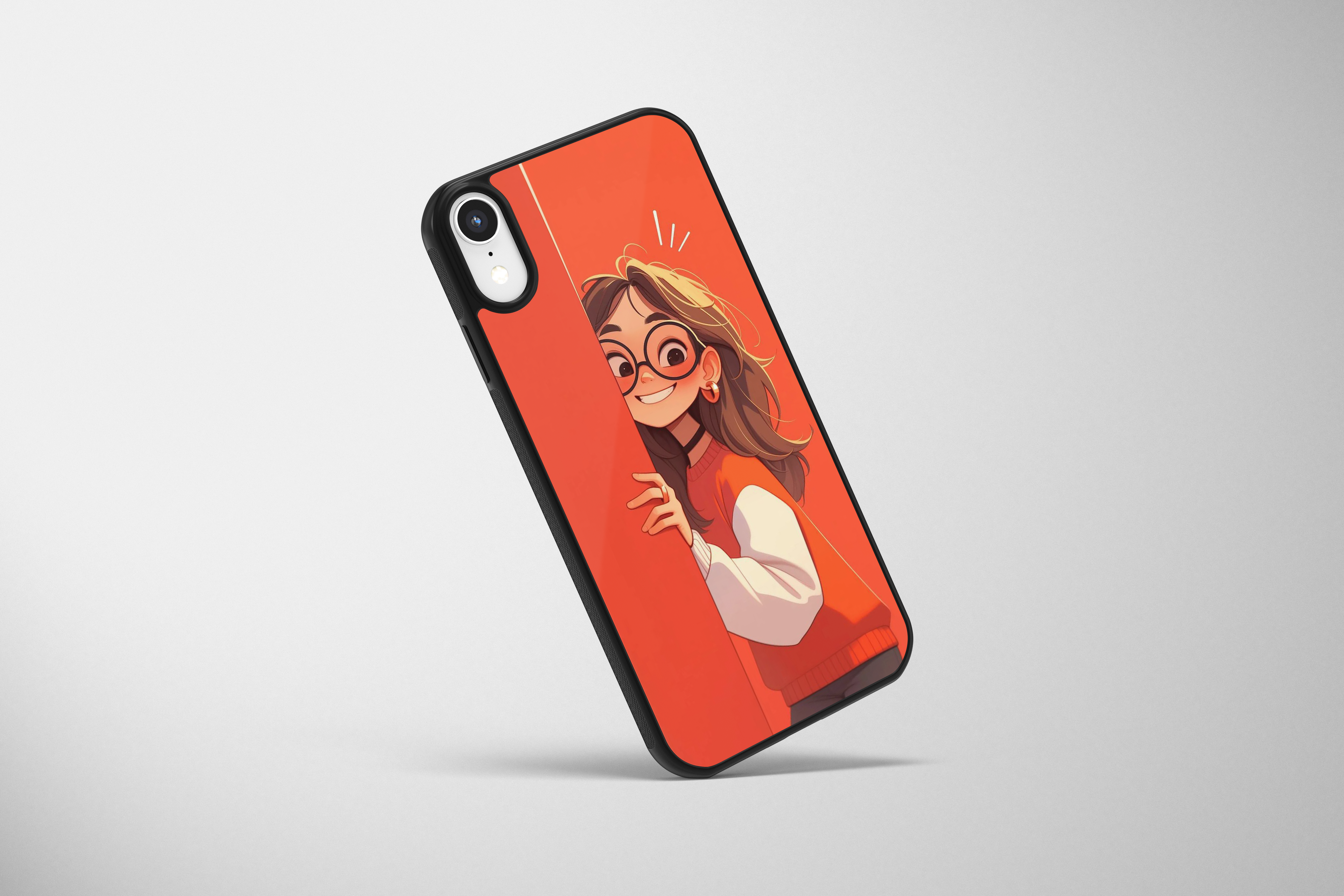 Spiderman Red Shadow – Marvel Superhero iPhone Case Cover