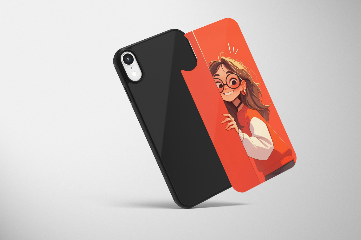 Spiderman Red Shadow – Marvel Superhero iPhone Case Cover