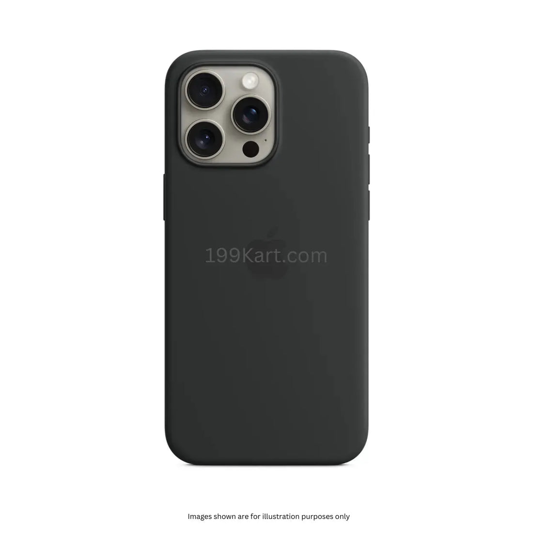 black silicone iPhone cover for iphone 15 pro max cover with MagSafe offers a sleek and premium look while providing excellent protection against scratches and drops