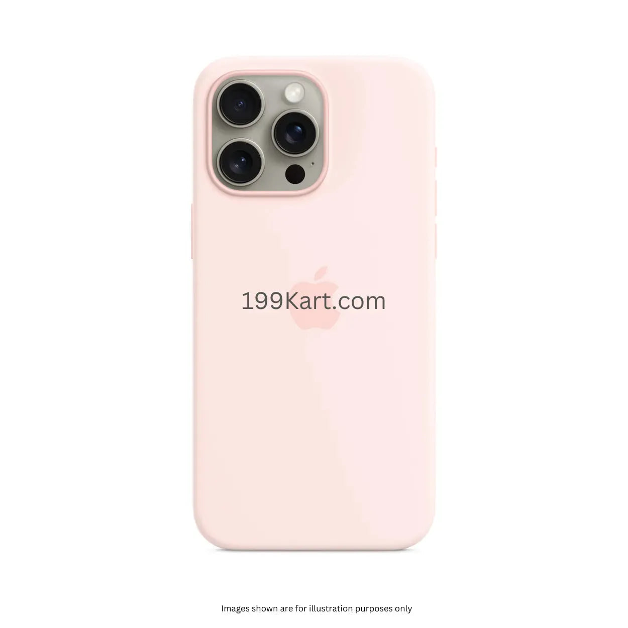 Stay classy with this light pink iphone case silicone cover, iphone 15 pro max cover offering a soft touch finish and MagSafe support for enhanced functionality