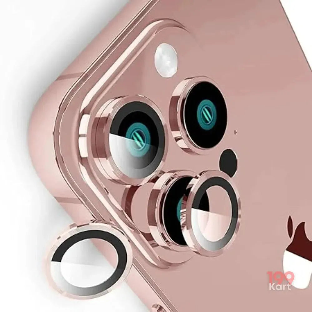 A stylish and durable camera lens for iphone designed to seamlessly blend with your iPhone’s pink finish, offering scratch and dust protection