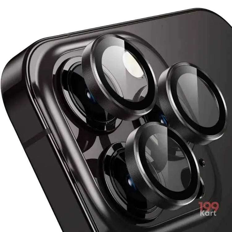  Sleek black camera lens for iphone for an ultra modern look and camera protection