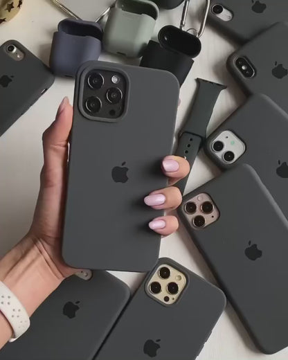Luxury Black iPhone Case Showcase A trendy lineup of iPhone covers with a soft-touch finish for daily protection.