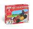 a bright toy car model box containing metal components for creative and innovative kids 

