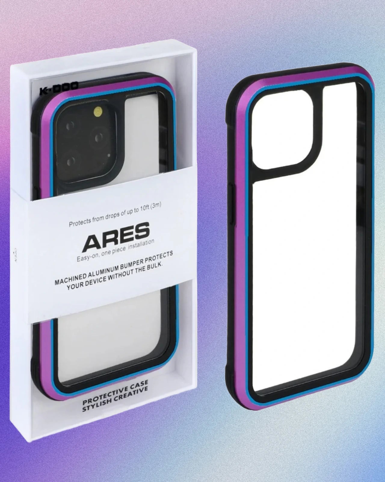 Ares Aviation-Grade Aluminum Alloy iPhone Case – Military-Grade Protection with a Sleek Design